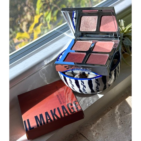 IL MAKIAGE Trendsetter Color Boss Squad Eyeshadow Palette Quad Burgundy Metallic - Picture 1 of 12